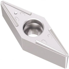 Seco - VBMT333 M3 Grade TP1501 Carbide Turning Insert - Al2O3 Finish, 35° Diamond, 3/8" Inscr Circle, 3/16" Thick, 3/64" Corner Radius - Caliber Tooling