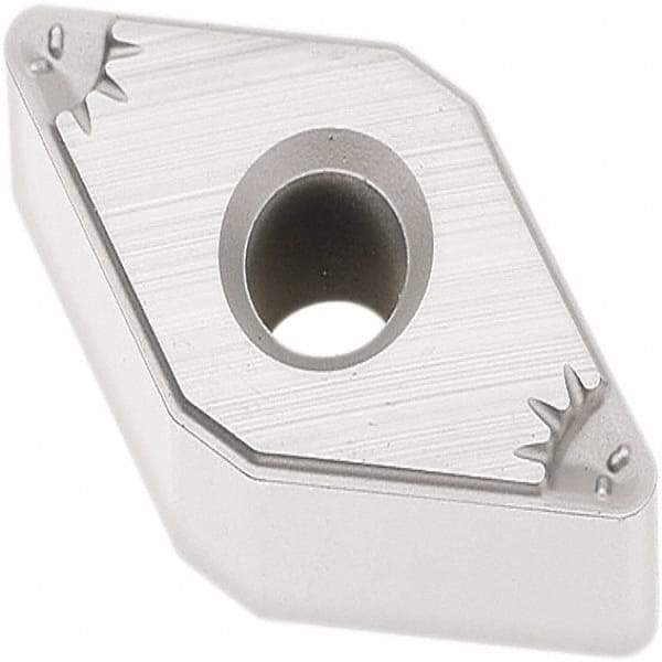 Seco - DNMG442 MF5 Grade TP2501 Carbide Turning Insert - Al2O3 Finish, 55° Diamond, 1/2" Inscr Circle, 1/4" Thick, 1/32" Corner Radius - Caliber Tooling