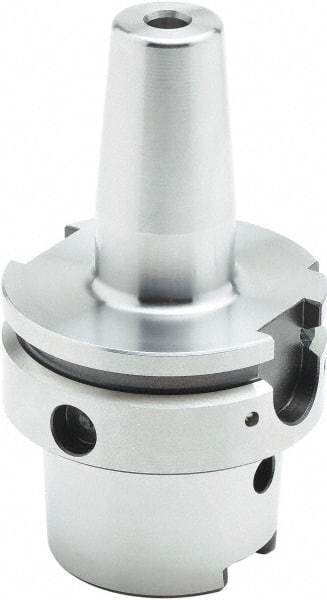 Parlec - 32mm Hole Diam, HSK63A Taper Shank Shrink Fit Tool Holder & Adapter - 160mm Projection, 44mm Nose Diam, 62mm Clamping Depth, 20,000 RPM, Through Coolant - Exact Industrial Supply