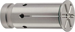 Accupro - 1/4" ID x 1/2" OD, 0.649" Head Diam, Sealed Hydraulic Chuck Sleeve - Steel, 1.7716" Length Under Head - Exact Industrial Supply