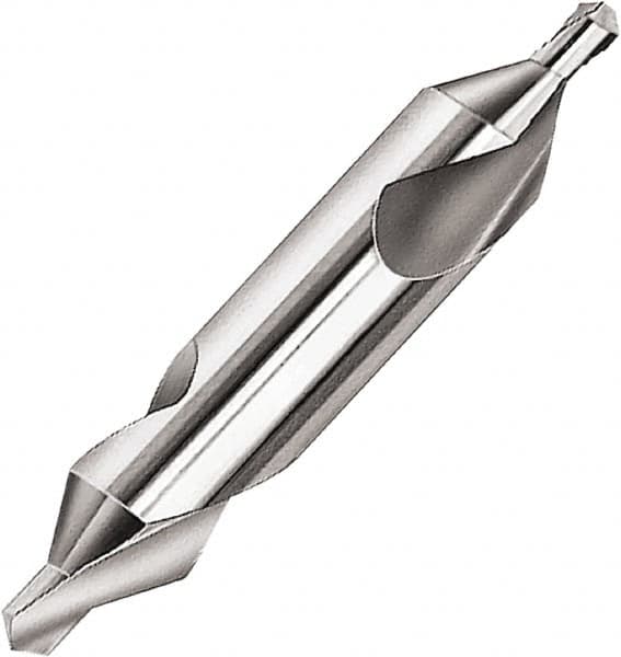 Magafor - #00 Plain Cut 60° Incl Angle Solid Carbide Combo Drill & Countersink - Caliber Tooling