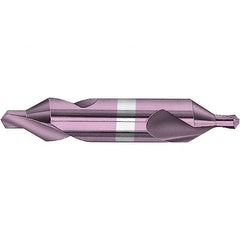 Combo Drill & Countersink: #5, 7/16″ Body Dia, 118 ™, Solid Carbide AlTiN Finish, 3/16″ Point Dia, Right Hand Cut, Series 8105-H