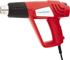 Value Collection - 122 to 1,022°F Heat Setting, Heat Gun - 120 Volts, 12.5 Amps, 1,500 Watts, 6' Cord Length - Caliber Tooling