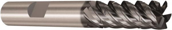 Seco - 20mm, 5 Flute, Single End, Solid Carbide, Corner Chamfer End Mill - 114mm OAL, 48° Helix, Right Hand Flute, 50mm LOC, Right Hand Cut - Caliber Tooling