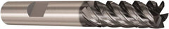 Seco - 10mm, 5 Flute, Single End, Solid Carbide, Corner Chamfer End Mill - 88mm OAL, 48° Helix, Right Hand Flute, 40mm LOC, Right Hand Cut - Caliber Tooling