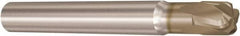 Seco - 10mm, 4 Flute, Single End, Solid Carbide, 3mm Corner Radius End Mill - 80mm OAL, 10° Helix, Right Hand Flute, 3mm LOC, Right Hand Cut, 32mm Extended Reach - Caliber Tooling