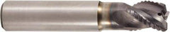 Seco - 12mm, 2 Flute, Single End, Solid Carbide, 1mm Corner Radius End Mill - 95mm OAL, 37.5° Helix, Right Hand Flute, 26mm LOC, Right Hand Cut, 50mm Extended Reach - Caliber Tooling