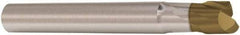 Seco - 12mm, 6 Flute, Single End, Solid Carbide, 3mm Corner Radius End Mill - 75mm OAL, 28° Helix, Right Hand Flute, 12mm LOC, Right Hand Cut, 24mm Extended Reach - Caliber Tooling