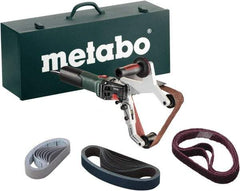 Metabo - 1-1/2 x 30", 2,400 to 8,900 RPM Air Belt Sander - 0.25 hp, 1,650 to 5,500 SFPM - Caliber Tooling