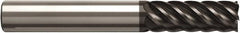 Seco - 20mm, 35mm LOC, 20mm Shank Diam, 104mm OAL, 8 Flute, Solid Carbide Square End Mill - Single End, NXT Finish, Helical Flute, 45° Helix, Centercutting, Right Hand Cut, Right Hand Flute, Series JS520 - Caliber Tooling