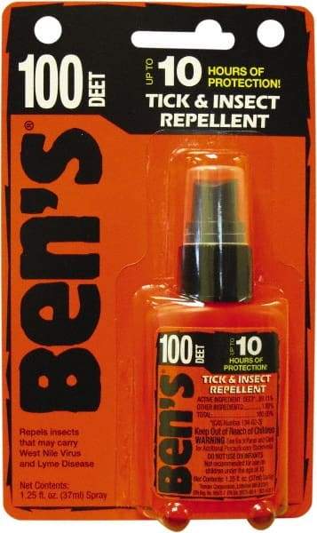 Ben's - 1.25 oz 100% DEET Pump Spray - For Ticks, Mosquitos, Disease Carrying Insects - Caliber Tooling