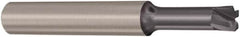 Seco - 3mm, 4 Flute, Single End, Solid Carbide, 0.5mm Corner Radius End Mill - 80mm OAL, 0° Helix, Right Hand Flute, 0.35mm LOC, Right Hand Cut, 30mm Extended Reach - Caliber Tooling