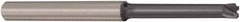 Seco - 2mm, 4 Flute, Single End, Solid Carbide, 0.3mm Corner Radius End Mill - 80mm OAL, 0° Helix, Right Hand Flute, 0.25mm LOC, Right Hand Cut, 28mm Extended Reach - Caliber Tooling