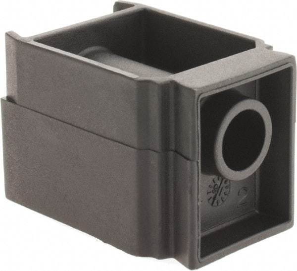 Transair - 7/16" OD, Spacer Block for Pipe Clips - Plastic, 232 Max psi, 1-3/16" Long - Caliber Tooling