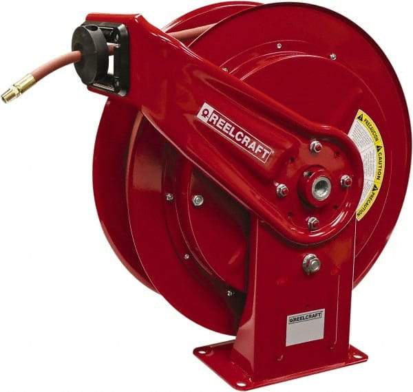 Reelcraft - 70' Spring Retractable Hose Reel - 300 psi, Hose Included - Caliber Tooling