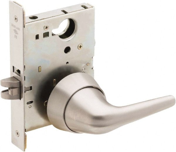 Schlage - Passage Lever Lockset for 1-3/4" Thick Doors - Exact Industrial Supply