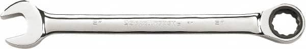 GearWrench - 2" 12 Point Combination Wrench - Chrome Vanadium Steel, Full Polish Finish - Caliber Tooling