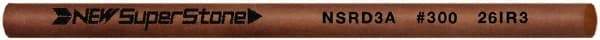 Value Collection - Round Ceramic Finishing Stick - 50mm Long x 3mm Wide x 3mm Thick, 300 Grit - Caliber Tooling