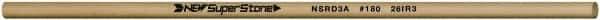 Value Collection - Round Ceramic Finishing Stick - 100mm Long x 3.175mm Wide x 3.2mm Thick, 180 Grit - Caliber Tooling