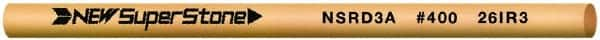 Value Collection - Round Ceramic Finishing Stick - 100mm Long x 2.35mm Wide x 2.4mm Thick, 400 Grit - Caliber Tooling