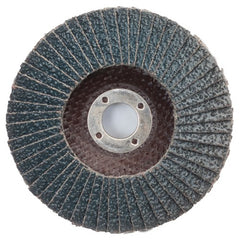 4″ × 5/8″ Flap Disc BlueFire Type 29 Fiberglass Plate 36 Grit - Caliber Tooling