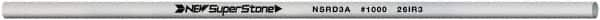 Value Collection - Round Ceramic Finishing Stick - 100mm Long x 3.175mm Wide, 1,000 Grit - Caliber Tooling