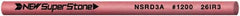 Value Collection - Round Ceramic Finishing Stick - 50mm Long x 3mm Wide, 1,200 Grit - Caliber Tooling