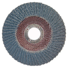 ‎4-1/2″ × 7/8″ Flap Disc BlueFire Type 29 Fiberglass Plate 24 Grit - Caliber Tooling