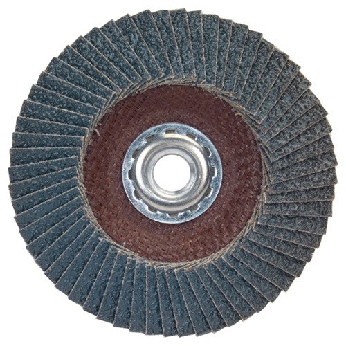 ‎5″ × 5/8″-11 Flap Disc BlueFire Type 29 Fiberglass Plate 40 Grit - Caliber Tooling