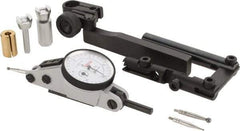 SPI - 10 Piece, 0" to 0.06" Measuring Range, 1.18" Dial Diam, 0-15-0 Dial Reading, White Dial Test Indicator Kit - 0.0012" Accuracy, 0.86" Contact Point Length, 0.079" Ball Diam, 0.001" Dial Graduation - Caliber Tooling