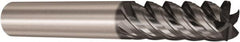 Seco - 20mm, 5 Flute, Single End, Solid Carbide, Corner Chamfer End Mill - 114mm OAL, 48° Helix, Right Hand Flute, 50mm LOC, Right Hand Cut - Caliber Tooling