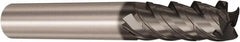 Seco - 20mm, 4 Flute, Single End, Solid Carbide, Corner Chamfer End Mill - 114mm OAL, 48° Helix, Right Hand Flute, 50mm LOC, Right Hand Cut - Caliber Tooling