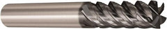 Seco - 20mm, 5 Flute, Single End, Solid Carbide, Corner Chamfer End Mill - 114mm OAL, 48° Helix, Right Hand Flute, 50mm LOC, Right Hand Cut - Caliber Tooling