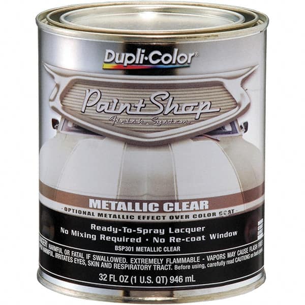 Dupli-Color - Metallic Clear Automotive Topcoat - 1 Qt Can - Caliber Tooling