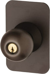 Von Duprin - Dark Bronze Finish, Stainless Steel Knob Trim - Exact Industrial Supply