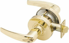 Schlage - Storeroom Lever Lockset for 1-3/8" Thick Doors - Exact Industrial Supply