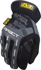 Mechanix Wear - Size XL (11) Synthetic Synthetic Leather Work Gloves - For General Purpose, Uncoated, Slip-On Cuff, Full Fingered, Black, Paired - Caliber Tooling