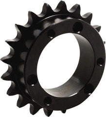 Tritan - 13 Teeth, 1-1/4" Chain Pitch, Chain Size 100, QD Sprocket - 5.224" Pitch Diam, 5.827" Outside Diam - Caliber Tooling