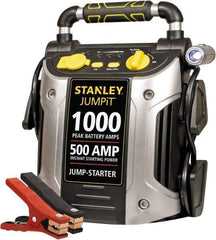 Stanley - 12 Volt Jump Starter with Inflator - 500 Amps, 1,000 Peak Amps - Caliber Tooling