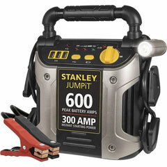 Stanley - 12 Volt Jump Starter - 300 Amps, 600 Peak Amps, 3 USB Power Ports - Caliber Tooling