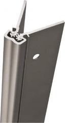 Stanley - 95" Long x 5" Wide, Aluminum Continuous Hinge - 0.11" Thick, With Holes - Caliber Tooling