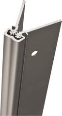 Stanley - 119" Long x 5" Wide, Aluminum Continuous Hinge - 0.11" Thick, With Holes - Caliber Tooling