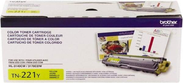 Brother - Yellow Toner Cartridge - Use with Brother HL-310CW, 3170CW, 3180CDW, MFC-9130CW, 9330CDW, 9340CW - Caliber Tooling