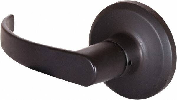 Stanley - Grade 2 Dummy Lever Lockset - 2-3/8 & 2-3/4" Back Set, Keyless Cylinder, Brass Alloy, Oil Rubbed Bronze Finish - Caliber Tooling