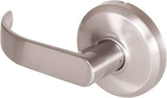 Stanley - Grade 2 Dummy Lever Lockset - 2-3/4" Back Set, Keyless Cylinder, Brass Alloy, Nickel Finish - Caliber Tooling