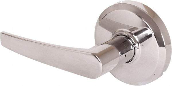 Stanley - Grade 2 Dummy Lever Lockset - 2-3/4" Back Set, Keyless Cylinder, Brass Alloy, Bright Chrome Finish - Caliber Tooling