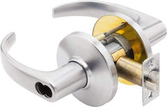 Best - Grade 1 Storeroom Lever Lockset - 2-3/4" Back Set, Key In Lever Cylinder, Brass Alloy, Satin Chrome Finish - Caliber Tooling