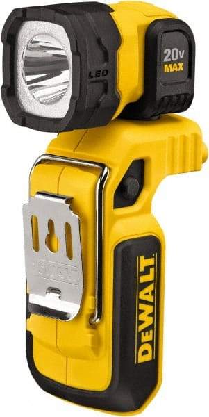 DeWALT - 20 Volts, 500 Lumens, Cordless Work Light - Yellow/Black, Up to 27 hr Run Time - Caliber Tooling