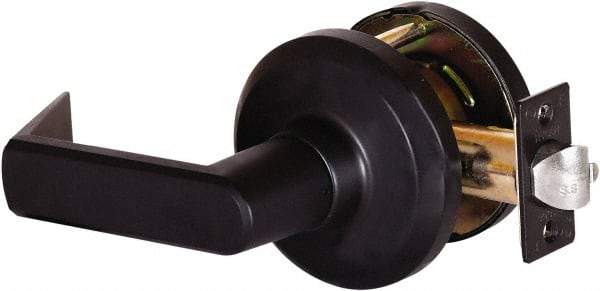 Stanley - Grade 1 Communicating Lever Lockset - 2-3/4" Back Set, Key In Lever Cylinder, Brass Alloy, Oil Rubbed Bronze Finish - Caliber Tooling