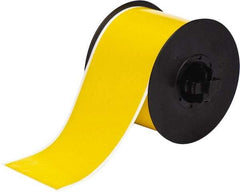 Brady - 3" Wide x 1,200" Long, Yellow Vinyl Tape - For BBP30 Label Printer, BBP33 Label Printer, BBP35 Multicolor Sign & Label Printer, BBP37 Color & Cut Sign & Label Printer, BradyPrinter S3100, BBP31 Sign & Label Printer - Caliber Tooling